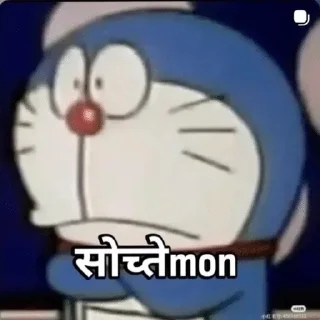 Sticker from 50 shades of doraemon @puffyhu