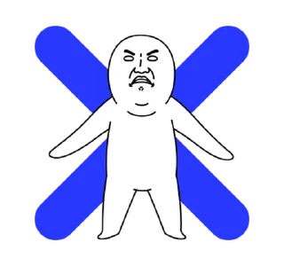 ⭐ emoji 雙下巴阿北 10 @moe_sticker_bot Telegram sticker 6 of 24