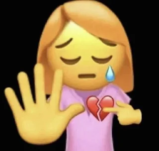 💔 emoji yawnnn Telegram sticker 2 of 15
