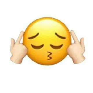 😚 emoji yawnnn Telegram sticker 1 of 15