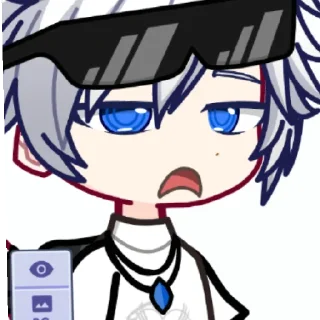 Sticker from чат гачеров миссус 😨