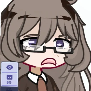 Sticker from чат гачеров миссус 😨