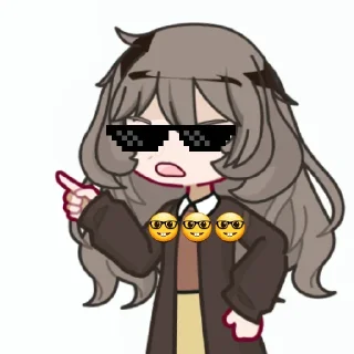 Sticker from чат гачеров миссус 😨