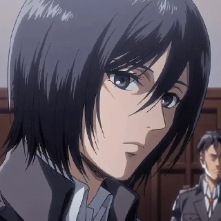 Sticker from Mikasa @xvieravelyn @Hinatastick