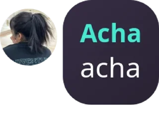 Sticker from acha