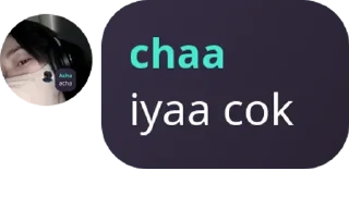 Sticker from acha