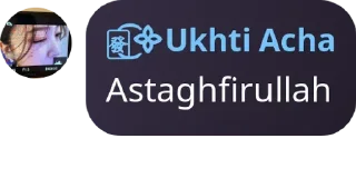 Sticker from Ukhti acha @ach4kuela