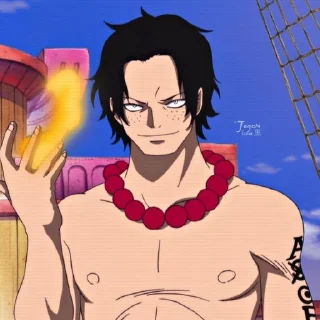 🔥 emoji ᭝Portgas D. Ace࿔ @Zyxvereo 𖢷 Telegram sticker 5 of 32
