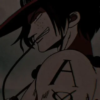 Sticker from Portgas D. Ace @Nightmarehelp