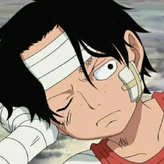 Sticker from Portgas D Ace - @animestickersid