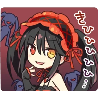 Sticker from 🍁Date A Live🍁 by @kurummi