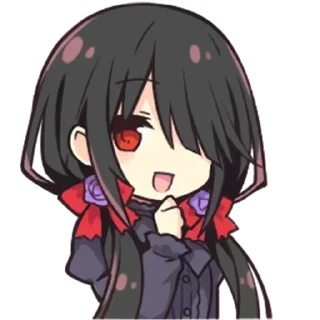 Sticker from 🍁Date A Live🍁 by @kurummi