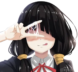 Sticker from Date A Live @AnimeChatVoidX | @Grup_Anime_Chat