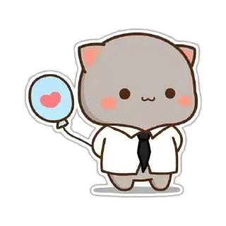Sticker from Peach and Goma @PeachLovesGoma