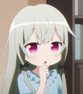 😮 emoji 邻家的吸血鬼小妹 Telegram sticker 17 of 117