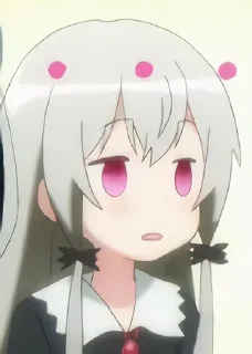 😨 emoji 邻家的吸血鬼小妹 Telegram sticker 13 of 117