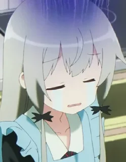 😭 emoji 邻家的吸血鬼小妹 Telegram sticker 10 of 117