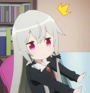 😨 emoji 邻家的吸血鬼小妹 Telegram sticker 5 of 117