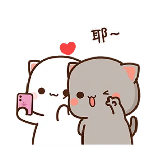📷 emoji 蜜桃貓13 @moe_sticker_bot Telegram sticker 17 of 24