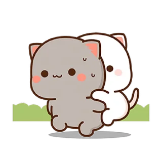 🚶‍♀️ emoji 蜜桃貓13 @moe_sticker_bot Telegram sticker 5 of 24