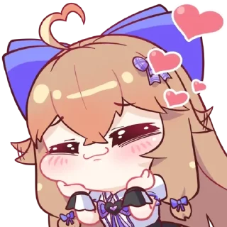 Sticker from 嘉然2.0装扮表情包 Remastered
