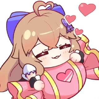 Sticker from 嘉然2.0装扮表情包 Remastered