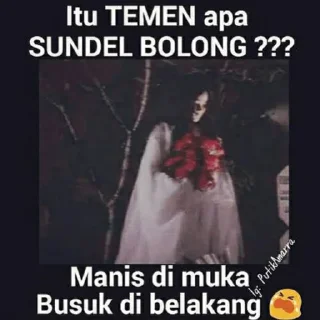 Sticker from Hantu indo