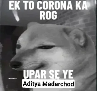 Sticker from Madarchod log