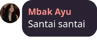 👍 emoji Mbak ayu Telegram sticker 8 of 14