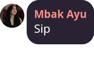 👍 emoji Mbak ayu Telegram sticker 14 of 14