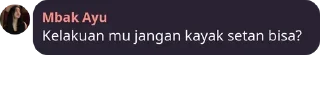 👍 emoji Mbak ayu Telegram sticker 9 of 14