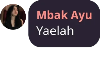 👍 emoji Mbak ayu Telegram sticker 7 of 14