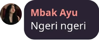 👍 emoji Mbak ayu Telegram sticker 10 of 14
