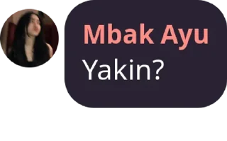 👍 emoji Mbak ayu Telegram sticker 5 of 14