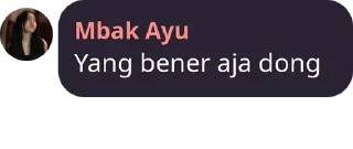 👍 emoji Mbak ayu Telegram sticker 4 of 14