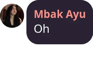 👍 emoji Mbak ayu Telegram sticker 3 of 14