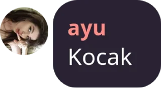 Sticker from Ayu