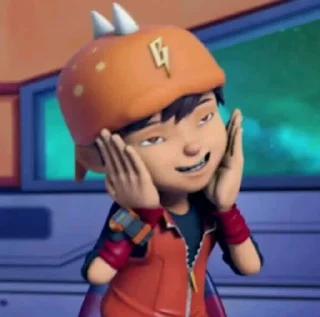 Sticker from boboiboy asya yg buat