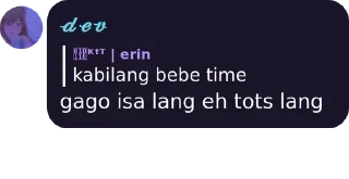 💜 emoji erin ang ganda mo Telegram sticker 6 of 43