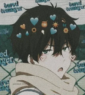 Sticker from Oreki || @moiStickers