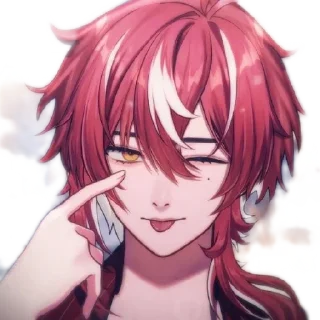 😝 emoji Harris caine by : @yuuzeyn caine Telegram sticker 15 of 40