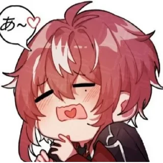 😍 emoji Harris caine by : @yuuzeyn caine Telegram sticker 10 of 40