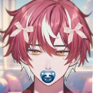 😓 emoji Harris caine by : @yuuzeyn caine Telegram sticker 11 of 40