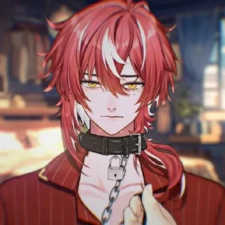 😰 emoji Harris caine by : @yuuzeyn caine Telegram sticker 8 of 40