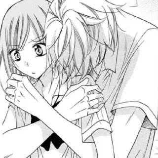 💓 emoji Anime couple by : yuuzeyn nee-san Telegram sticker 5 of 33