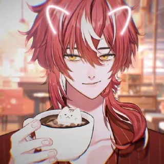 😏 emoji Harris caine by : @yuuzeyn caine Telegram sticker 17 of 40