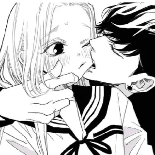 Sticker from Anime couple by : yuuzeyn nee-san