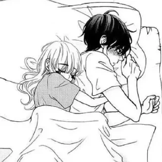 😖 emoji Anime couple by : yuuzeyn nee-san Telegram sticker 14 of 33