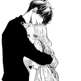 Sticker from Anime couple by : yuuzeyn nee-san