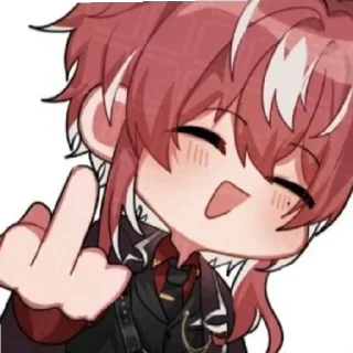 😠 emoji Harris caine by : @yuuzeyn caine Telegram sticker 2 of 40